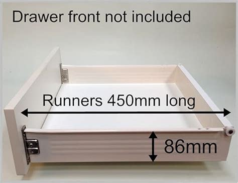 kitchen metal drawer box sides|replacement metal kitchen drawer sides.